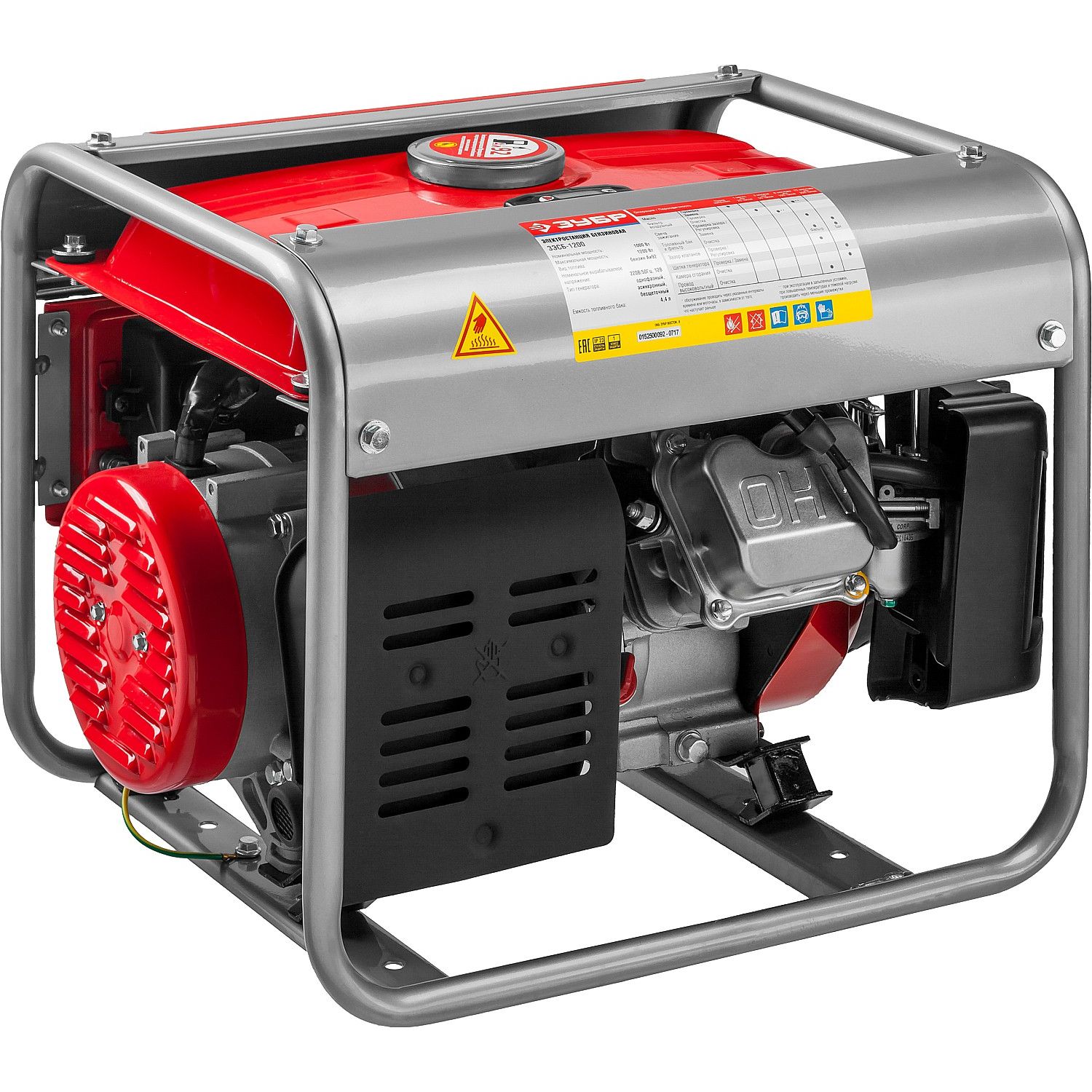 Генератор бензиновый ЗЭСБ-1200