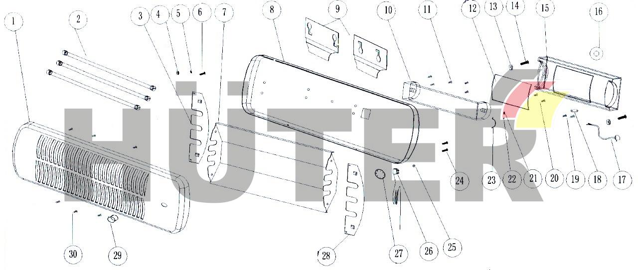 ИКО-1500Л (кварцевый) Ресанта RFX 67/5/10