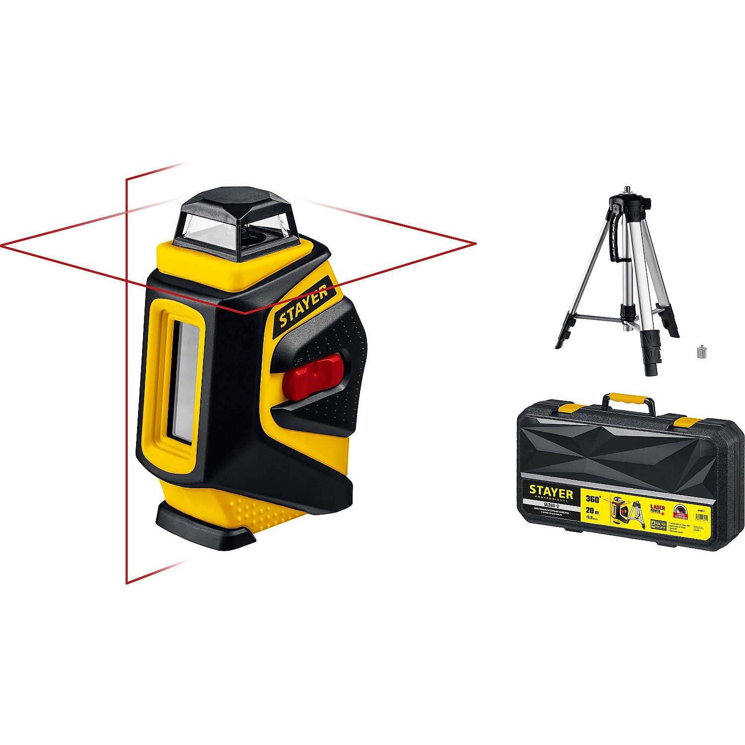 Лазерный линейный нивелир SL360 34962-2