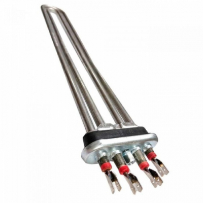 ТЭН 3500W(1500+2000), K4, прямой, 220V