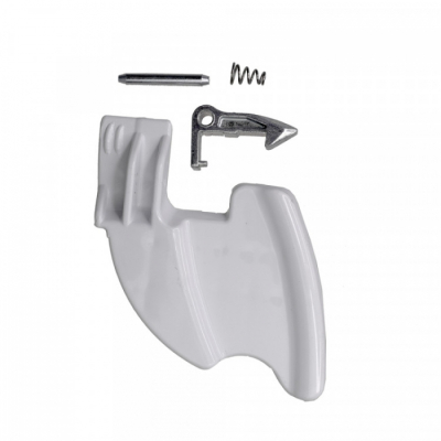 Ручка люка Candy, пластик, белая, 49016396