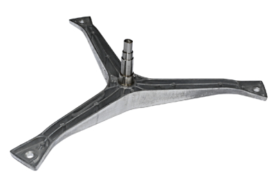 Крестовина барабана стиральной машины Samsung, лучи 23,5 см, вал 7,8 см, крепление под болт, код DC97-01819A, замена DC97-00124G, втулка из нержавейки