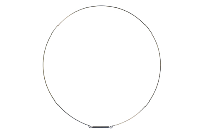 Хомут манжеты люка, под посадочный диаметр на корпусе стиральной машины 310 мм, пружниа d 4,8 мм