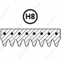 Ремень 1287 Н8 EL WN275  1.11.020.03